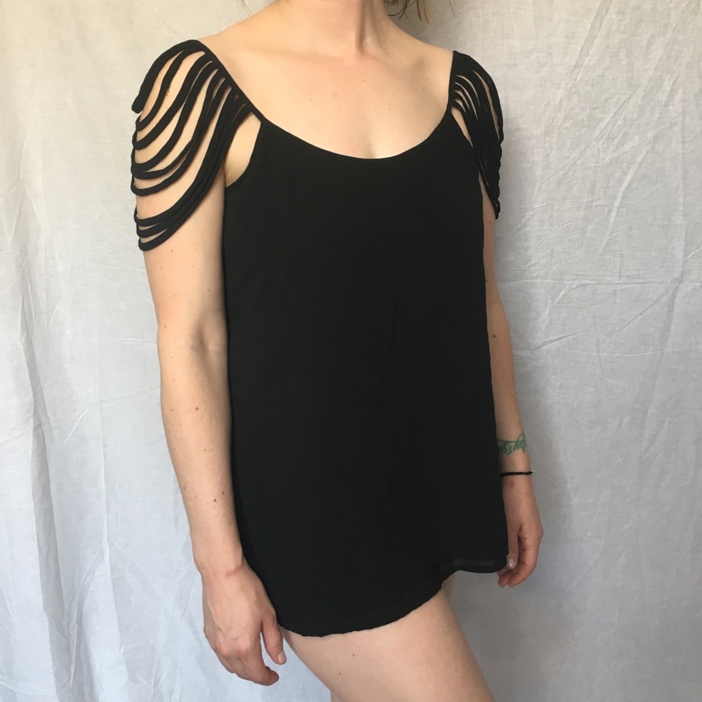 Anaama black blouse